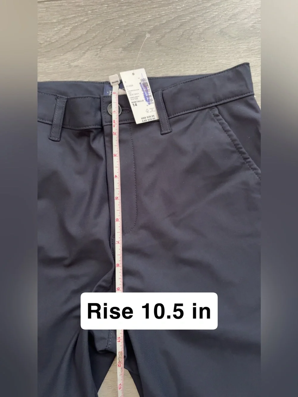 Children’s Place Boys Size 14 L Shorts Navy Uniform Dress New W Tags MSRP$26.95